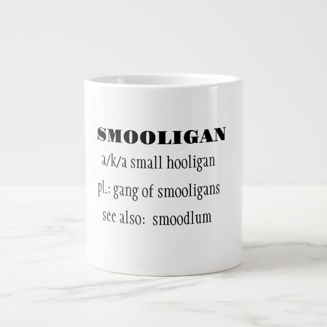 Smooligan mugg jumbo mugg (Framsidan)