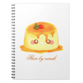 Smooth and Creamy Caramel Spain Flan Anteckningsbok