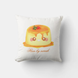 Smooth and Creamy Caramel Spain Flan Kudde