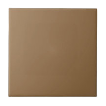 Smooth Caramel Brown Square Kitchen and Bathroom