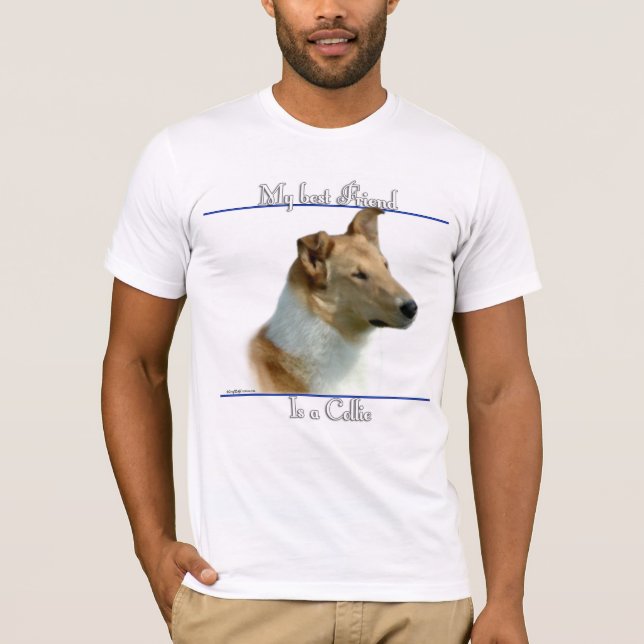 Smooth Collie Best Friend 2 T-shirt (Framsida)
