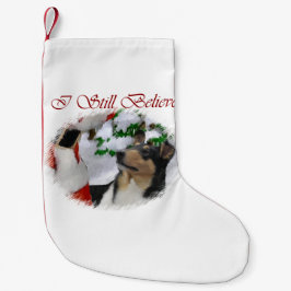 Smooth Collie jul Liten Julstrumpa