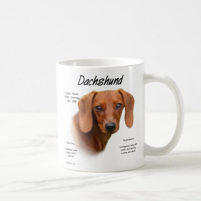 Smooth Dachshund Mugg (Höger)