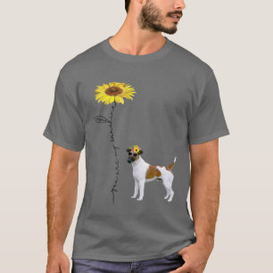 Smooth Fo Terrier, mina vänner, solsken T Shirt