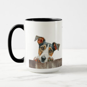 Smooth Fox Terrier Hund Mugg