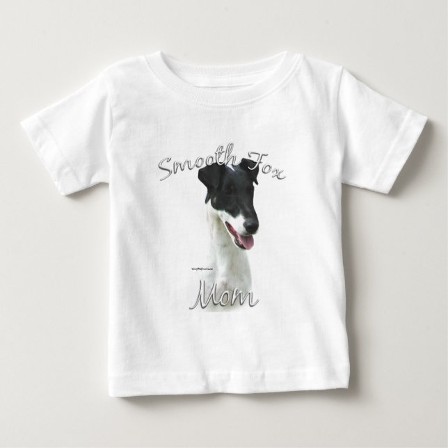 Smooth Fox Terrier Mamma 2 T-shirt (Framsida)