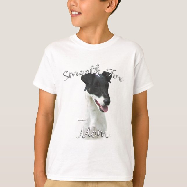 Smooth Fox Terrier Mamma 2 Tee (Framsida)