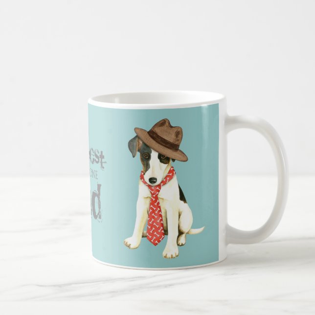 Smooth Fox Terrier Pappa Kaffemugg (Höger)