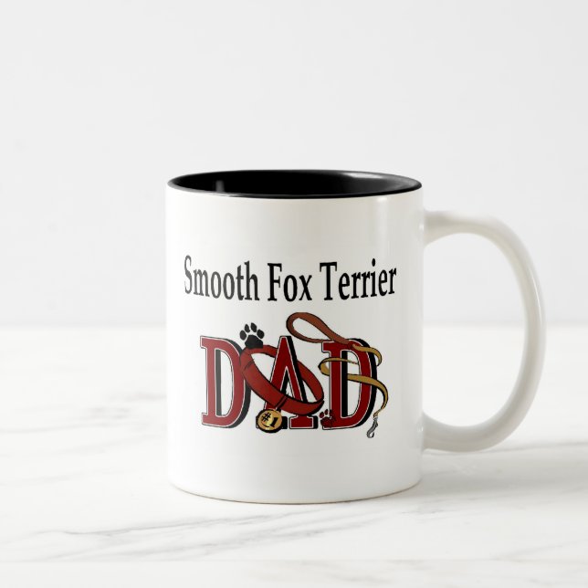 Smooth Fox Terrier Pappa Mugg (Höger)
