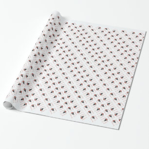 Smooth Fox Terrier Santa Tassar Presentpapper