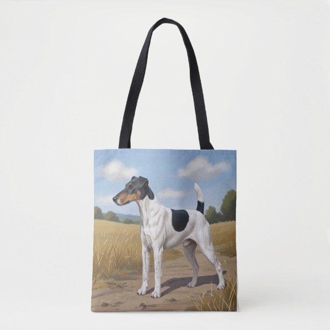 Smooth Fox Terrier Tygkasse (Framsida)