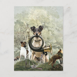 Smooth Fox Terrier Vykort