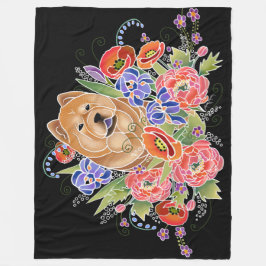 SMOOTH GARDEN VÄG - Fleece Blanket 3-storlekar