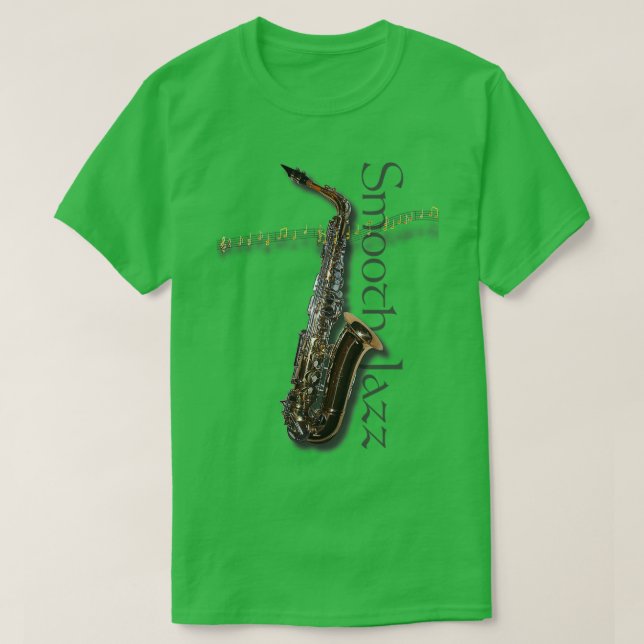 Smooth Jazz 6 T Shirt (Design framsida)