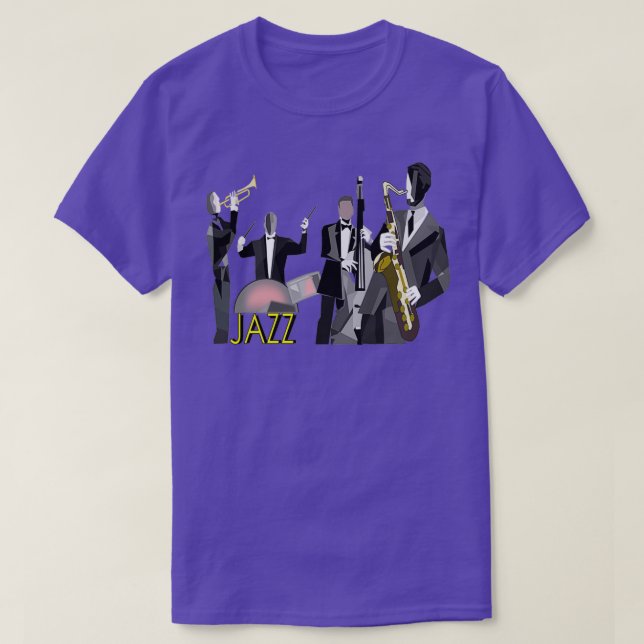 Smooth Jazz 8 T Shirt (Design framsida)