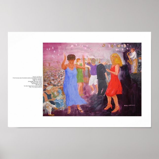 Smooth Jazz Festival Poster (Framsidan)