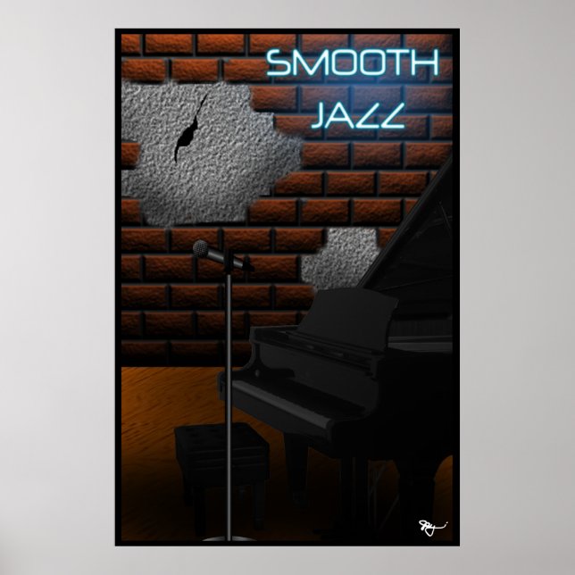 Smooth Jazz Poster (Framsidan)