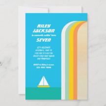 Smooth Sailin Festin Invitation