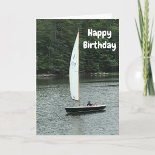 ***SMOOTH SAILJEHÄLSA *** GRATTIS PÅ FÖDELSEDAGEN KORT