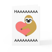 Smooth Sloth Valentines dag II