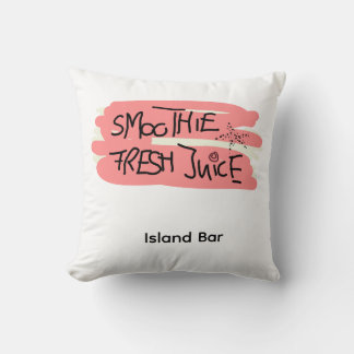 Smoothie juice sympathisches Bar Schild T-Shirt Kudde