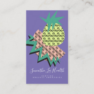 Smoothie Milkshake Frukt Pop Vattenmelon Ananas Visitkort