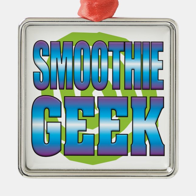 SmoothieGeek v3 Julgransprydnad Metall (Framsidan)