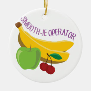 Smoothieoperatör Julgransprydnad Keramik
