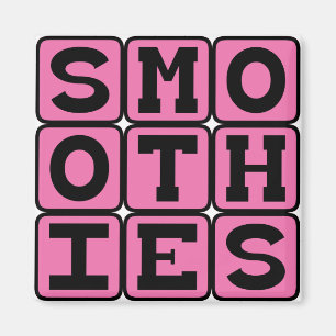 Smoothies, Hälsosamma fruktdrycker Magnet