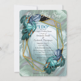 Smör från Paradise/Tropical Turcos Stänk Inbjudningar