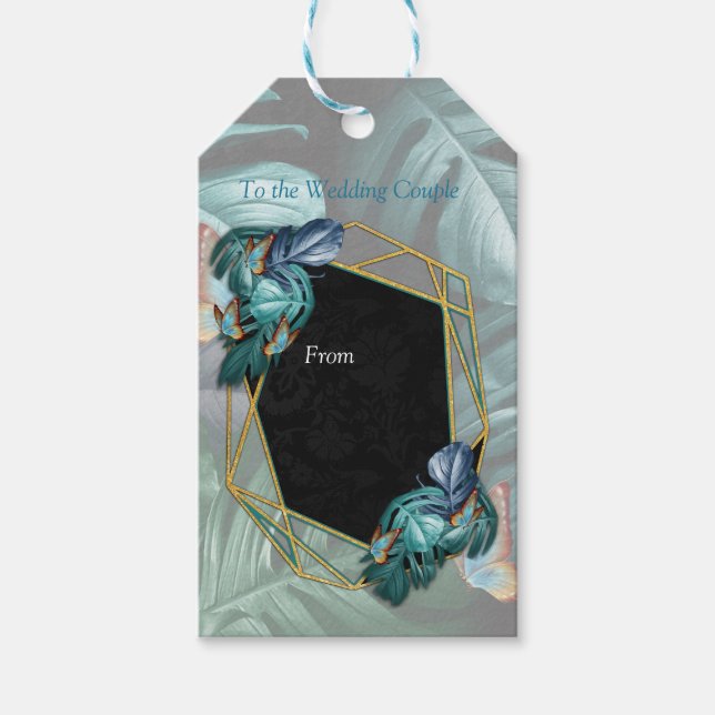 Smör från Paradise/Tropical Turcos Stänk Presentetikett (Framsidan)