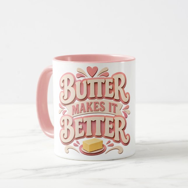 Smör Gör Det Bättre Mugg (Framsida vänster)