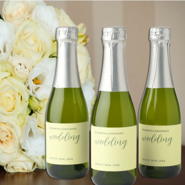 Smör Gult och minimalistiskt Bröllop (Skapare uppladdad)