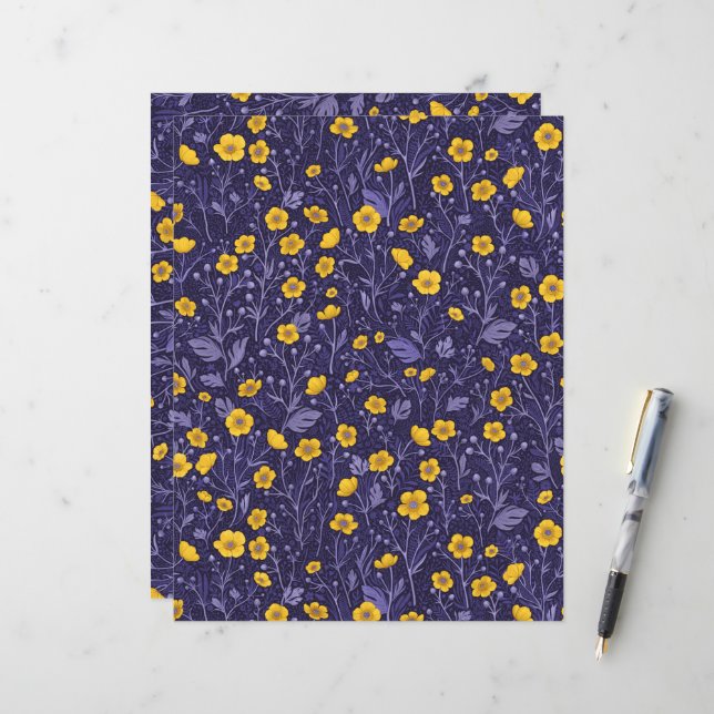 Smör, gult och violett (Fram/Back In Situ)