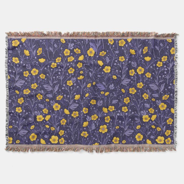 Smör, gult och violett filt (Framsidan)