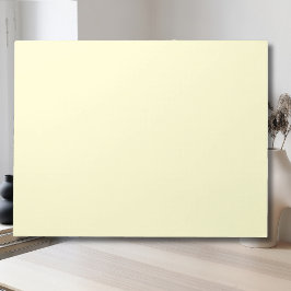 Smör Gult Solid Färg | Klassisk Elegant Anteckningsblock