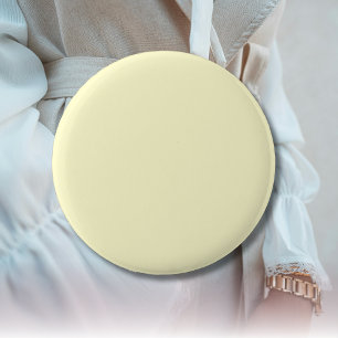 Smör Gult Solid Färg Klassisk Elegant Knapp