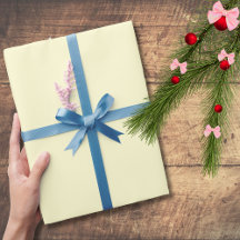 Smör Gult Solid Färg | Klassisk | ELEGANT