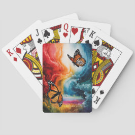 Smör i en färglös storm. casinokort