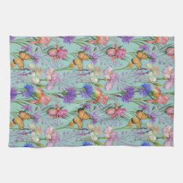 Smör i trädgården kökshandduk