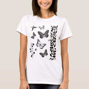 Smör i trädgårdens elegant tee