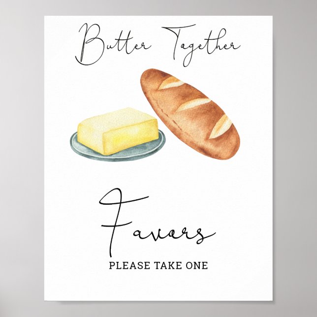 Smör ihop - Förmån, ta en Poster (Framsidan)