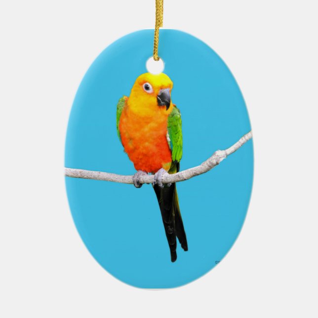 Smör Julgransprydnad Keramik (Framsidan)