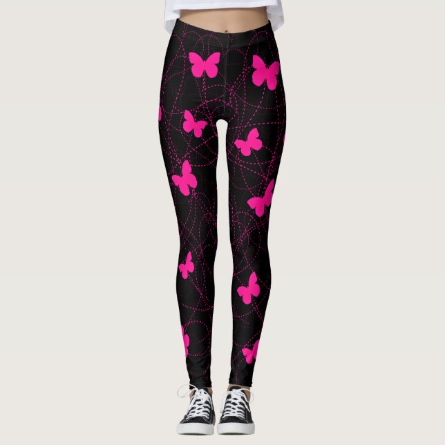 Smör legeringar - Anpassningsbar Färg Leggings (Framsida)