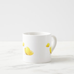Smör med enkel Gult Espressomugg