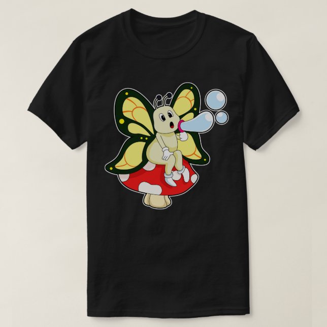 Smör med soapbubblor t shirt (Design framsida)
