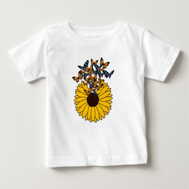 Smör med solros t shirt (Framsida)