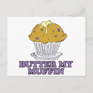 smör min muffins vykort