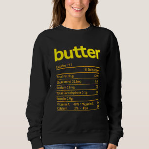 Smör Näringsfakta Thanksgiving Jul T Shirt