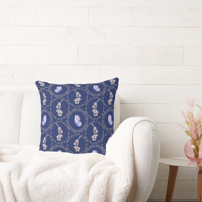 Smör och Blommigtar i Dekorativ kudde (Soffa)